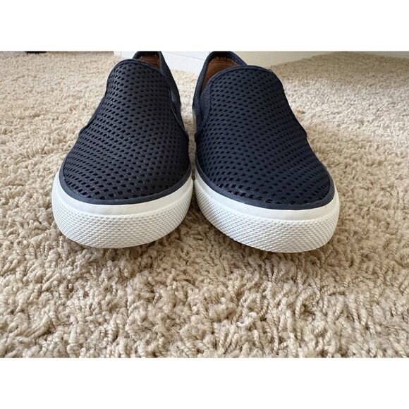Sperry Seaside Top Sider Boat Shoes Womens Size 8 Navy Slip On Casual Sneakers - Picture 6 of 10